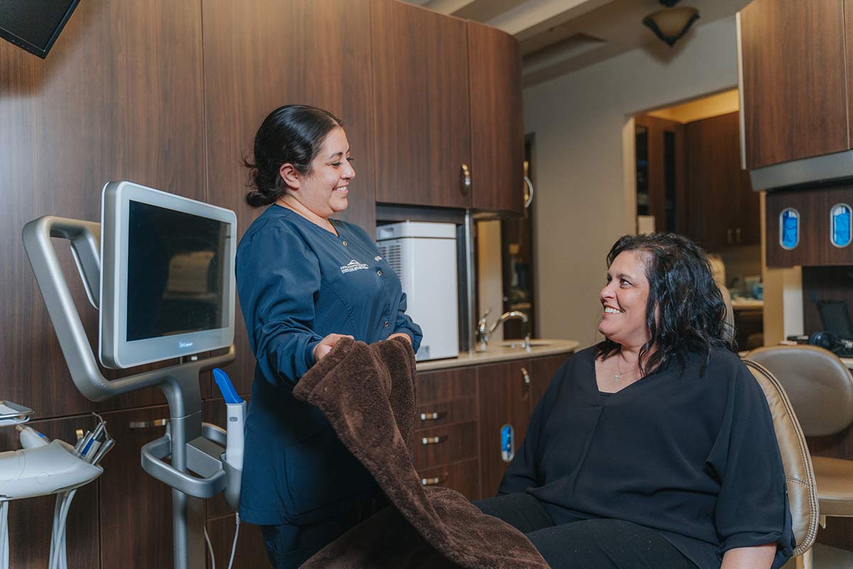 Arvada Dental Excellence with patient